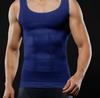 Men's Seamless Shapewear Tank Top: Tummy Control, Chest Binder, Fitness Base.