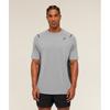 Gymshark Arrival ConTrasT T shirT Smokey Grey   Grey A4c4o Gd0y