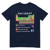 ¿Puedo Lamerlo Tabla Periódica Gráfico Profesor de Ciencias Fresco Meme Camiseta