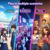 Für E-Badge HD Dynamisches Display Smart Pin Für E-Badge Bluetooth Anime Digitaler Pin mit App-Steuerung für Fotos & Animationen
