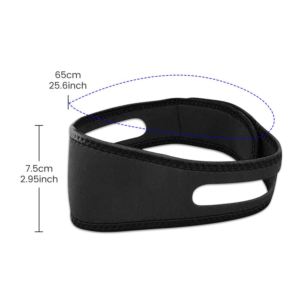 Anti Snoring Chin Strap Stop Snore Device Adjustable Breathable Chin Rest Anti-noise Men Women LowerJaw Protection Belt Dropship
