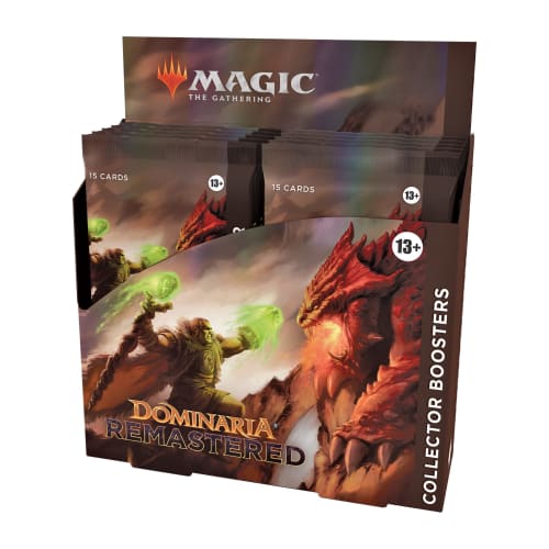 Magic: The Gathering Dominaria Remaster Collector Booster (English Version) 12-Pack MTG Trading Card Wizards of the Coast D15060000