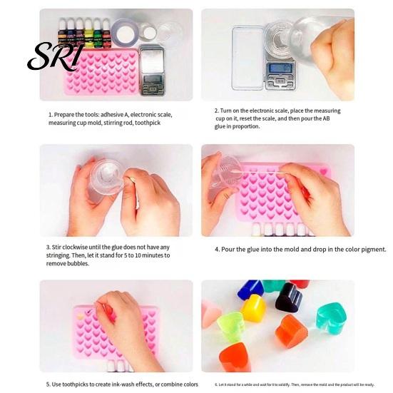 Epoxy Resin Color Pigments 10ml Dye Highly Concentrated Colorant Liquid Coloring for DIY Crafts Pigment AB Jewelry Making And Craft