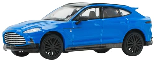 POP RACE 1/64 ASTON MARTIN DBX 707 BLUE Completed Product
