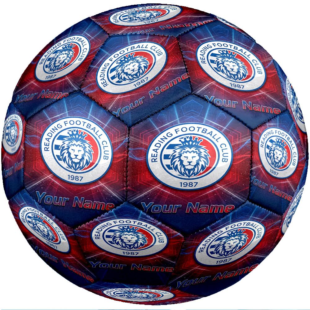 Reading FC Fashion Size 5 Football Wearproof Non‑Slip Soccer Ball For Sports Training Entertainment Use