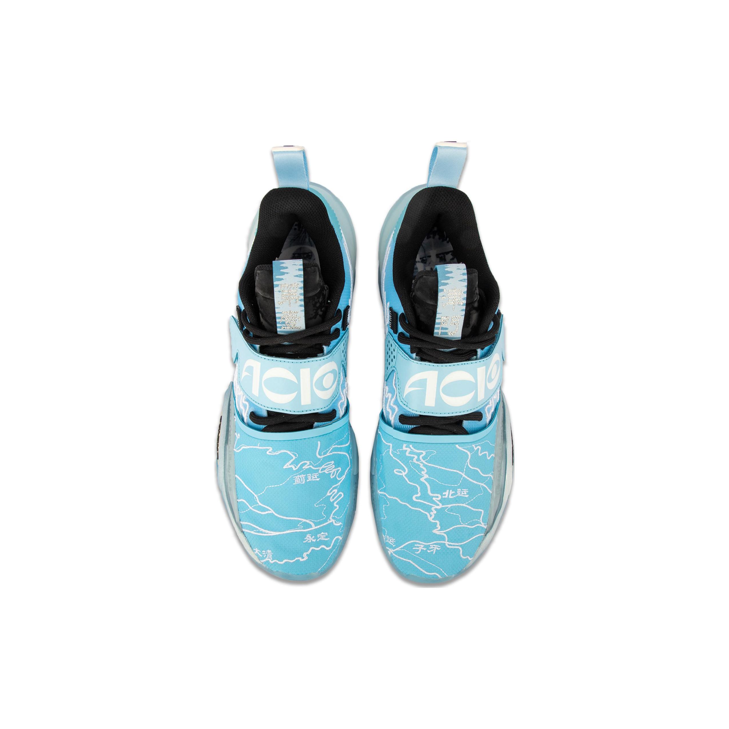 Баскетбольные кроссовки Li Ning All City 10 V2 мужские светло-синие ABAS173-2 43⅔ — фото 4