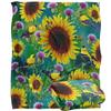 JQ Licensing Jg-Jp Silky Sunflower Supersoft Blanket