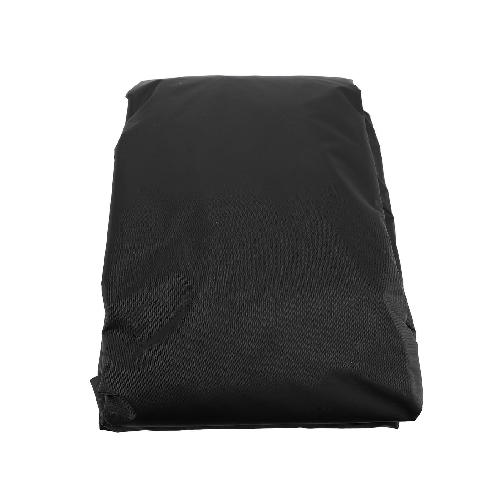 

Чехол для гольф-кара 210D Oxford Cloth, черный, водостойкий, эластичный, на молнии, портативный, для 2 4 человек L(for 6.5-9kg)