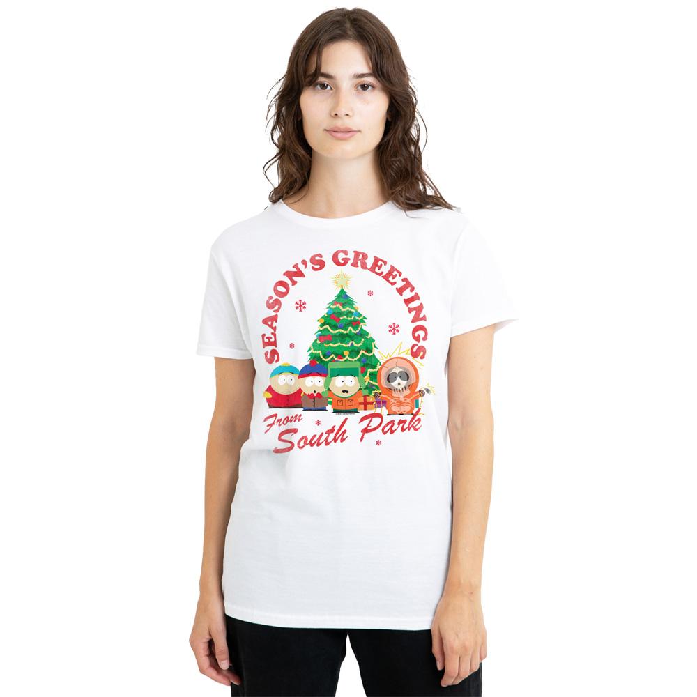 South Park Unisex Adult Group Christmas T-Shirt