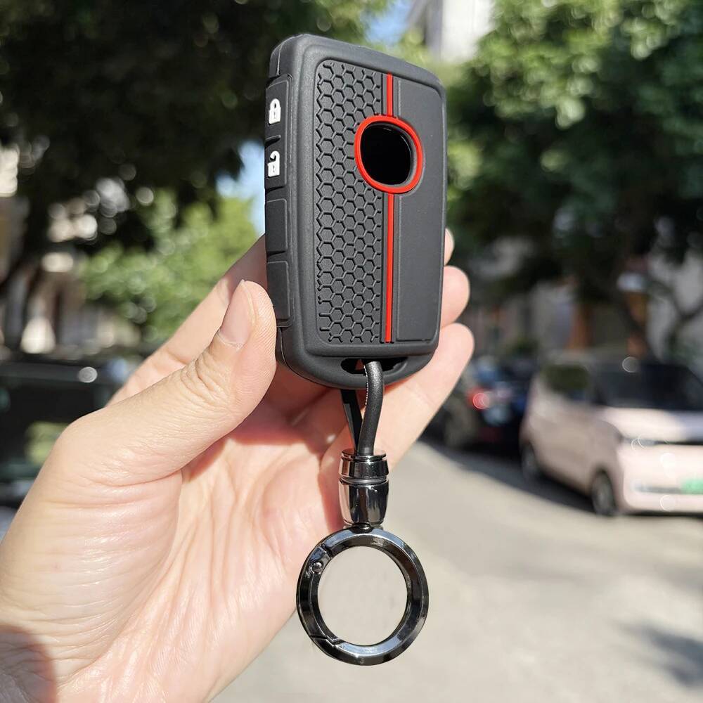 

Keychain Protection For Mazda 3 6 Cx90 MX30 X5 X9 CX-30 CX-9 CX-5 CX-8 MX-5 MX-30 Ss30 Silicone Car Key Case Cover Accessories