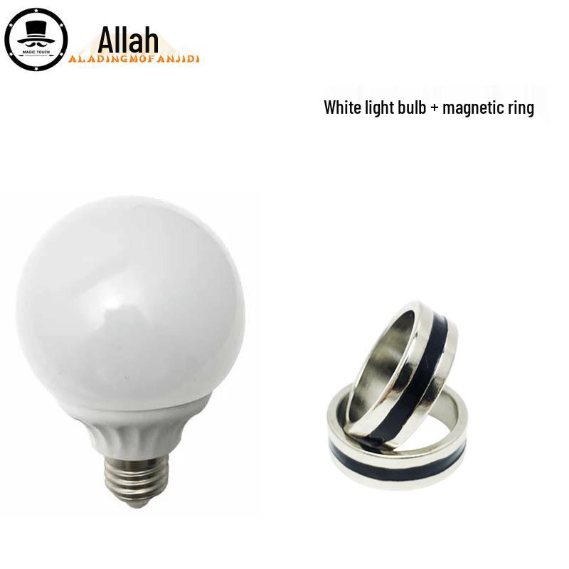 Magic Mind Control Light Bulb: Magnetically Activated Self-Lighting for Performances