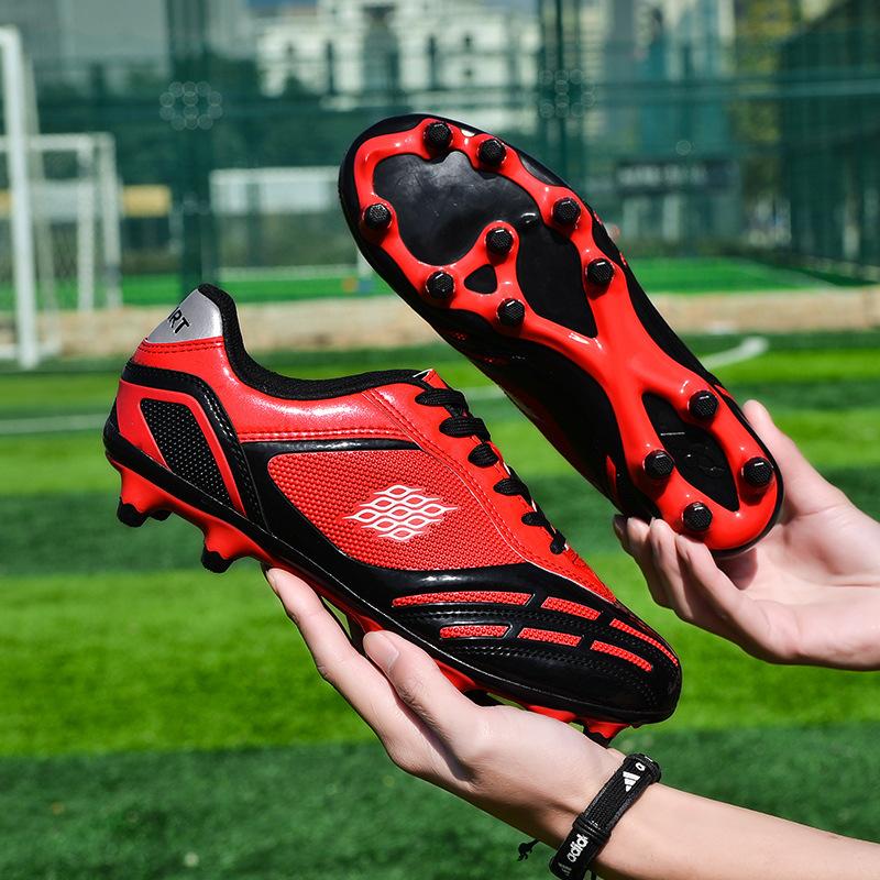 Primary and secondary school students training football shoes children men's nails broken C men's and women's AG short broken long football shoes