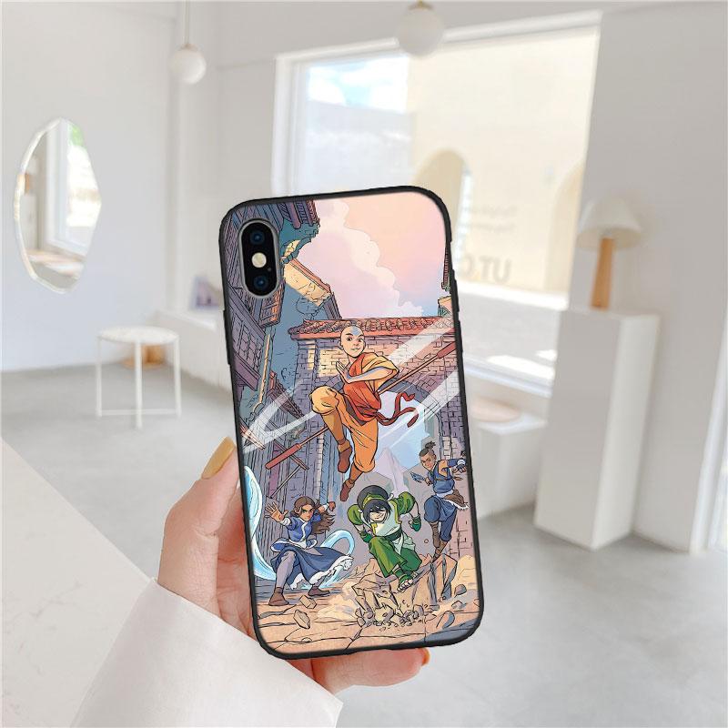 HK8 Avatars The Last Airbender Aang Case for OPPO A40 A60 A80 A15 A16 A16K A12 A17 A17K A54 A54S A53 A53S A55 A56 A57 A98 F23