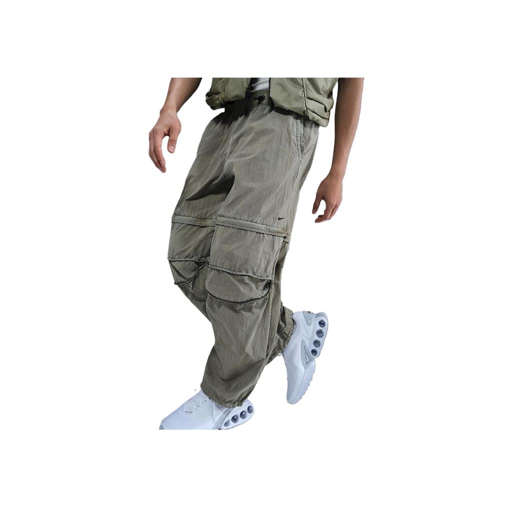 Nike SS25 Tech Comfortable Soft Loose Versatile Casual Pants Men bottoms Green HJ2949-320