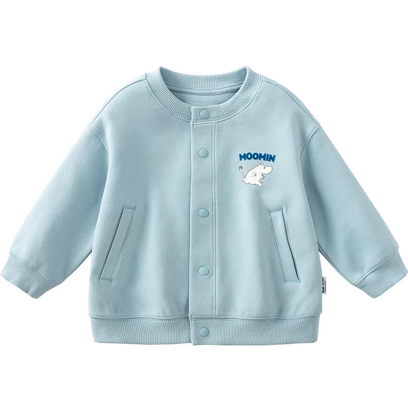 Minibala Moomin Collaboration Kids  Baseball Jacket 110