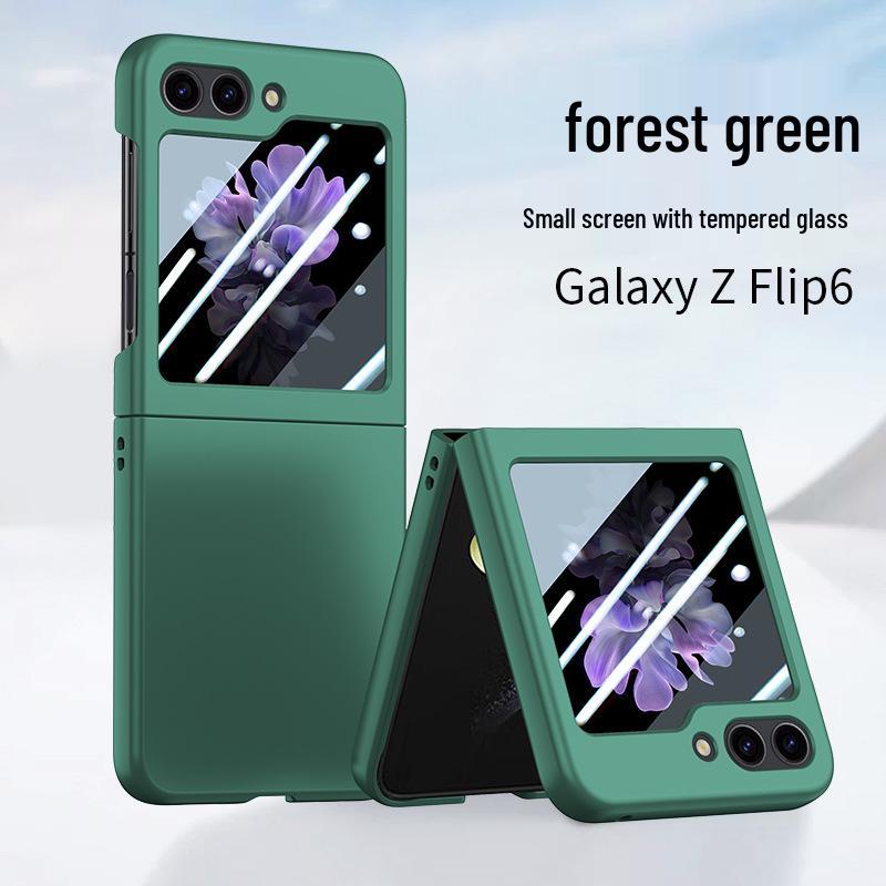 Compatible with Samsung Z Flip 4/5/7: Skin-Feel, Drop-Proof Protective Phone Case with Full Coverage.