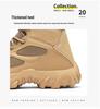 Stivali Militari Tattici Resistenti all'Usura Antiscivolo da Uomo - Scarpe da Montagna Desertiche Outdoor ad Alta Caviglia, Taglie Grandi.