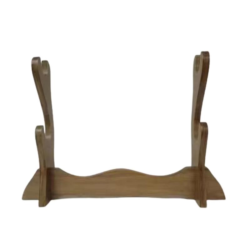 Wood Sword Display Stand Decorative Festival Party Display Bracket Accessory