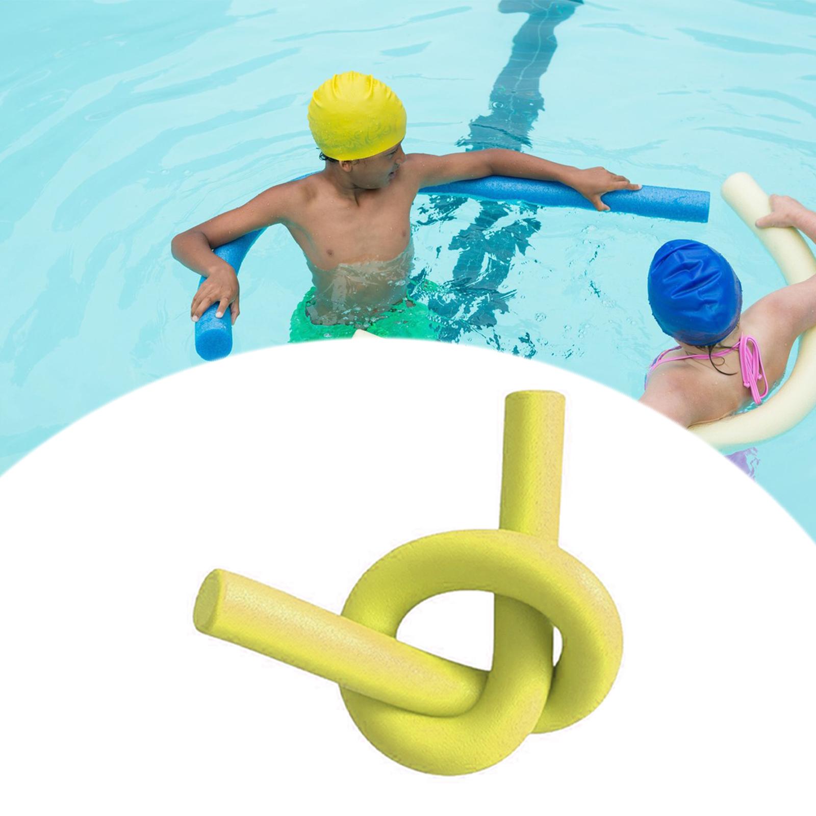 

Swimming Pool Noodle Practice Summer Adults Buoyancy Lake Float Beach Water Noodle Hollow Swim Stick жовтий