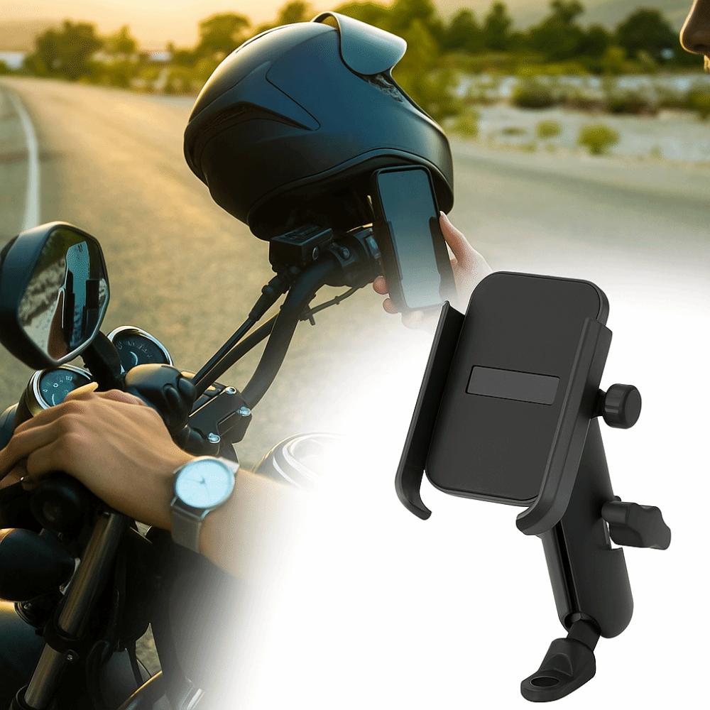 Aluminum Zinc Zinc Alloy Cell Phone Stand Adjustable Bicycle Rearview Mirror  Bike Accessories