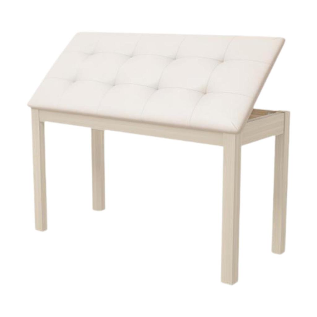 Ławka do pianina Siedzisko do pianina Wszechstronny stołek-regał Wytrzymałe krzesło-ławka do pianina dla