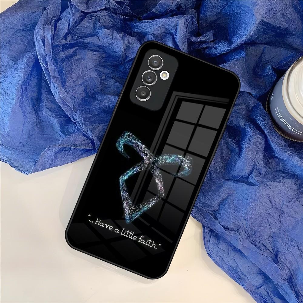 Shadow Hunter Rune Phone Case for Samsung Galaxy S24 S23 S22 S21 S20 A24 A34 A54 A53 Note20 M54 Fe Ultra Plus Glass
