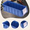 Storage Bin Container Portable Without Lid Mini Parts Box Screw Organizer for Workbench Home