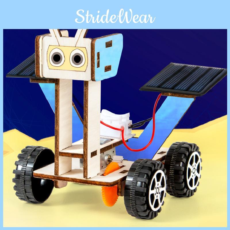 Simulated Wooden Lunar Rover Assembly Model Material Set Children Puzzle Toys For Kids And Teens