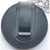 New California Highway Pure Copper Badge and Seven Corner Inlaid Wallet Belt Buckle Bead Chain