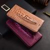Luxury Flip Holder Covers for Infinix Hot 20 30 40 40i 50 60 4G 5G Pro Plus Play NFC Crocodile Patterned Leather Phone Cases