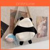 Cute Panda Mini Shoulder Bag With Cartoon Design And Zipper Closure For Daily Use
