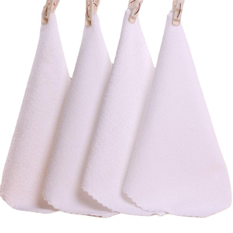 Microfiber Small Towel 25 * 25 Kindergarten Baby Hand Wipe Small Square Towel Plain Color Soft