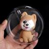15pcs Plastic Hollow Ball Christmas Hollow Ball Decorations Ball Shopping Mall for Window Transparent Ball Candy Box