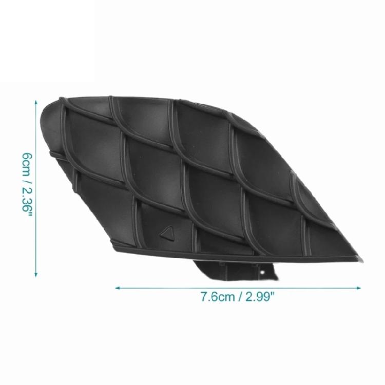 Tow Hook Cover 2928855722 For W292 2015-2019 Front Bumper Tow Hook Cover Black Plastic Cover