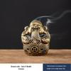 Auspicious Clouds Sandalwood & Agarwood Coil Incense for Indoor Aromatherapy - Long-lasting Deodorizing Incense Burner Censer