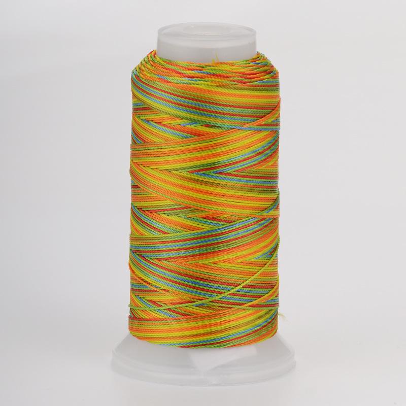 

18-пасмова строката пряжа плетений шнур для браслета – градієнтна нитка «Луска дракона» «Кої» матеріал для DIY No specification