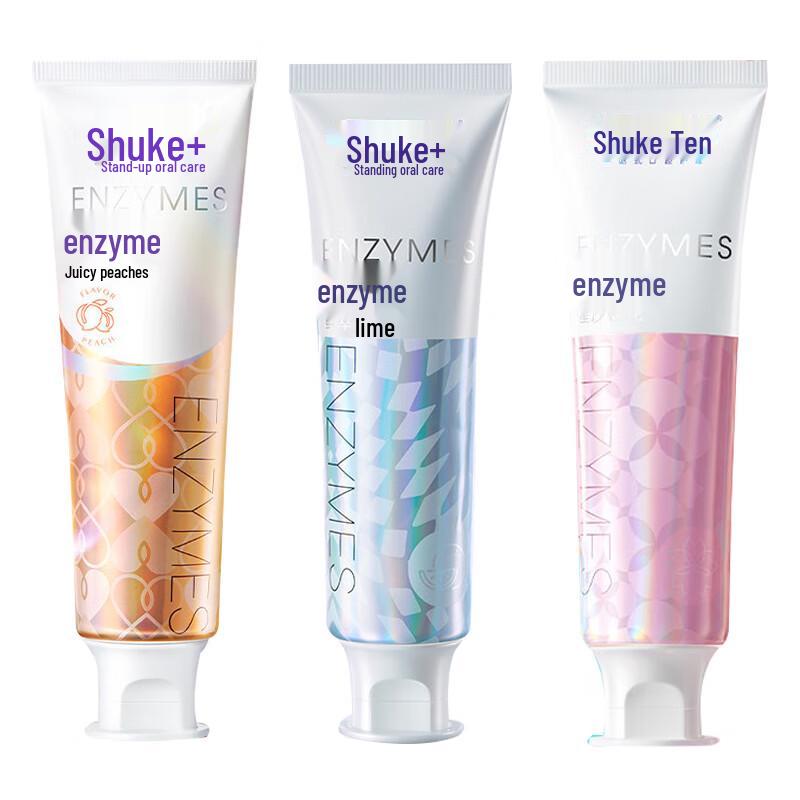 Shuke French Natural Enzyme Toothpaste 3-Pack