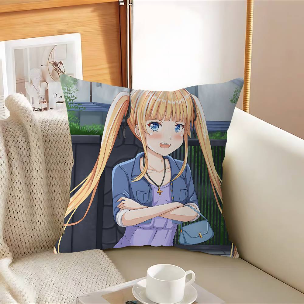 Eri-ri Spencer Sawa-muras Cushion Cover Decorative Pillow Sofa Home Decor Case Pillow Cases