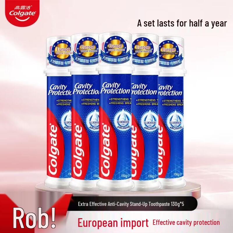 Colgate Upright Press Anti-Cavity Fluoride Toothpaste