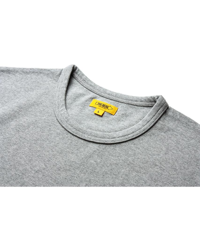 Deoleseukyu Classic Pocket Tee [Melange Grey]