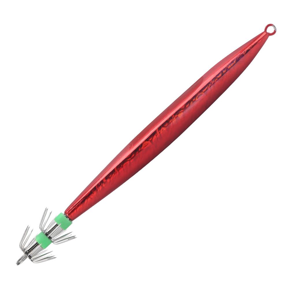 Artificial Baits Fishing Metal Lure Luminous Squid Jigs Lifelike Swimbait with Hook