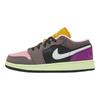 Air Jordan 1 Low SE GS Tokyo Bio Hack Detské tenisky Sivá Olejovo-sivá Jaskynná-kameň HQ2021-005