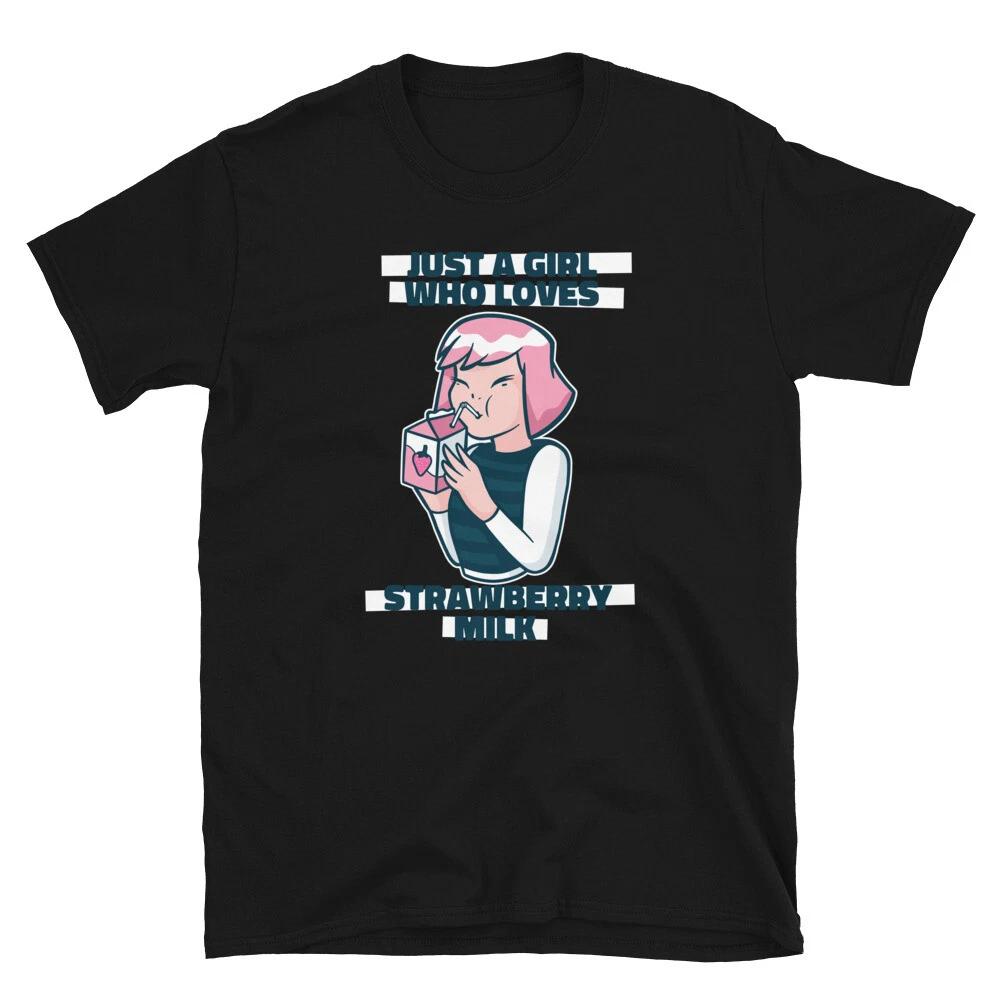 Strawberry Milk Anime T-Shirt 2XL