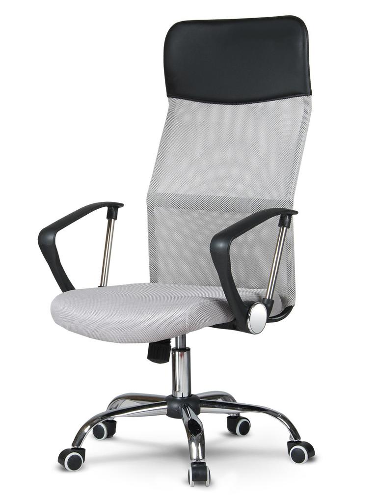 Sofotel Sydney Micro-Mesh Office Chair, Light Gray