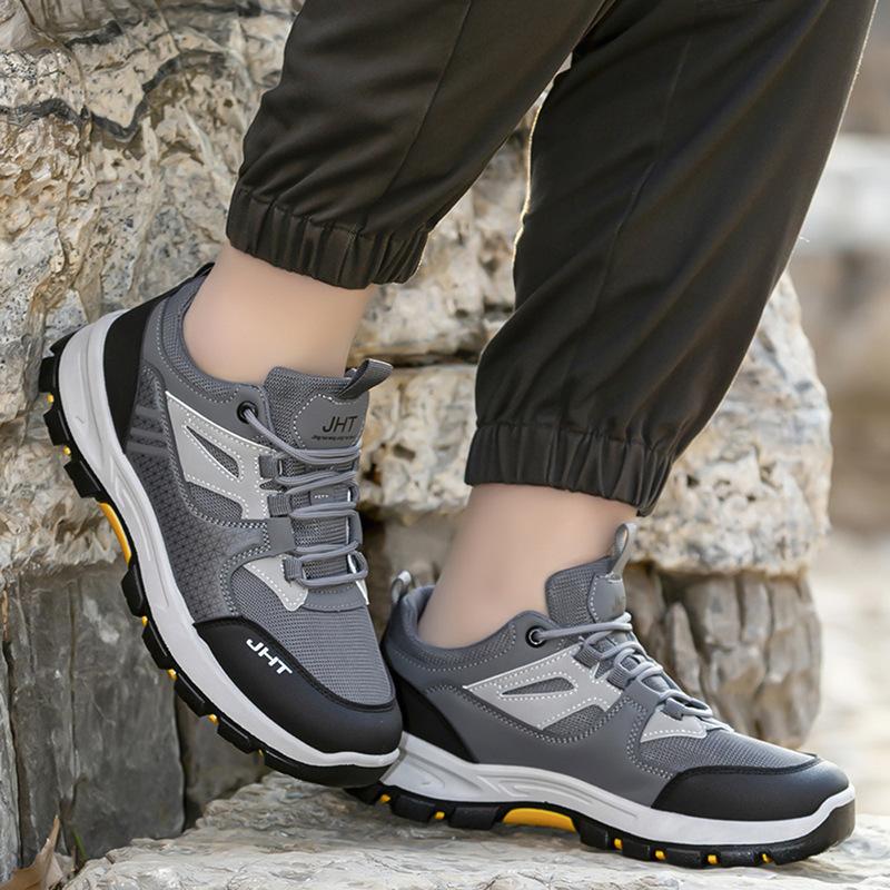 2025 New Hiking Shoes Wear-resistant Breathable Mesh Sports Shoes Trend Versatile Casual Shoes Outdoor Hiking