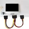 SATA Adapter Cable 1‑in‑2 Computer Hard Disk Optical Drive Power Supply Extension Line