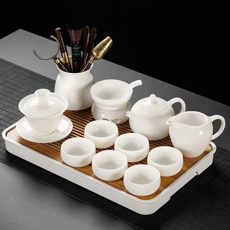 Lainuo Jade Porcelain Cloud Tea Set