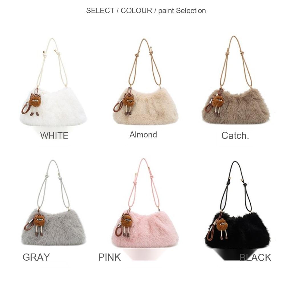 Pillow Bag Women Plush Large Capacity Daily Commute