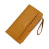 Stylish and Simple Women's Long Wallet with Draw Card, Two Fold Zipper, Change Bag, Card Bag, Wallet.