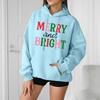 Women's Loose Comfortable Casual Fashion Character Printed Hooded Long Sleeve Sweatshirt